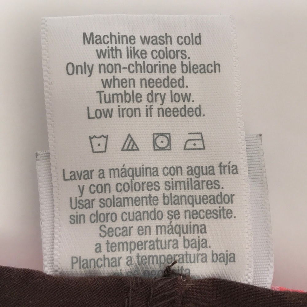 Danskin Now brown athletic / leisure crop pants - Picture 4 of 6